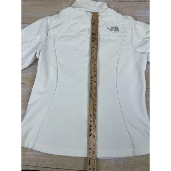 The North Face Apex Bionic Women’s Medium Creamy White Softshell Full Zip Jacket - Picture 11 of 14